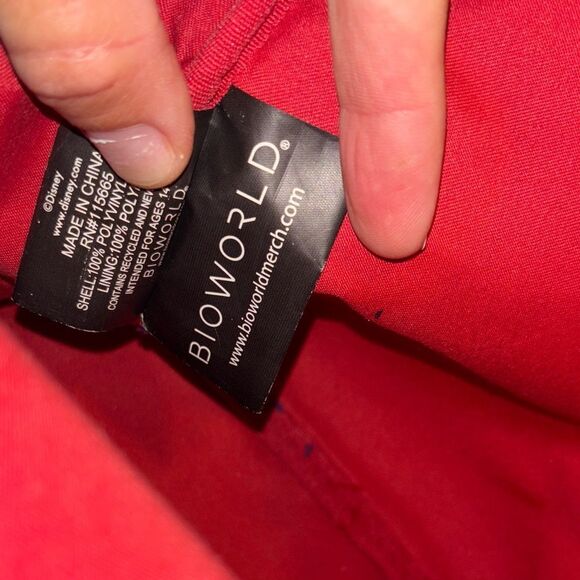 Disney Mickey Mouse Black and White Backpack - Picture 12 of 14